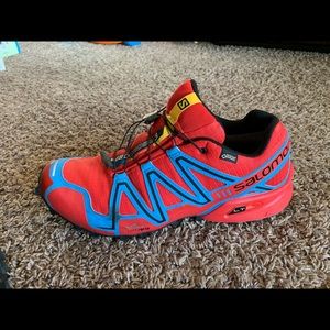 Salomon trail run shoes